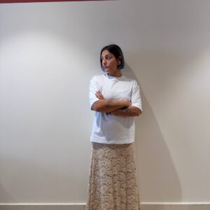 Gonna lunga in pizzo