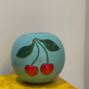 Vaso in ceramica cherry