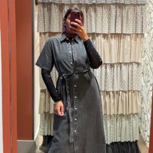 Abito chemisier denim