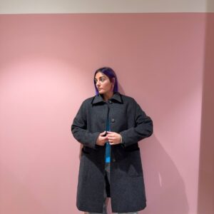 Cappotto Loden by Mertel grigio antracite in lana