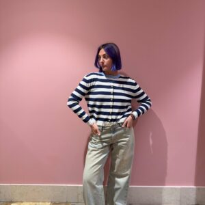 Denim vita media bassa