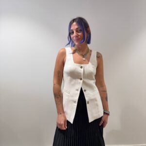 Top\gilet color tofu