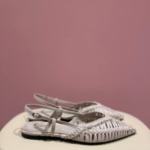 Sabot in rafia color burro