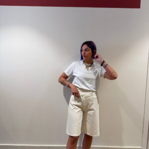 Bermuda chiusura incrociata