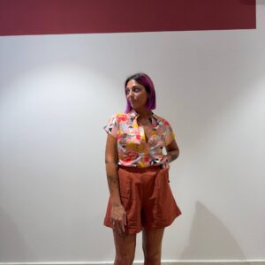 Pantaloncino color ruggine