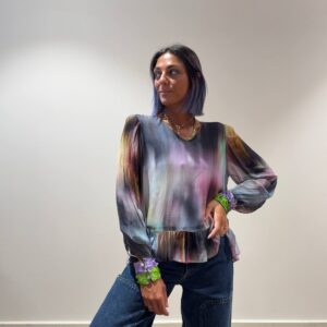 Blusa multicolor
