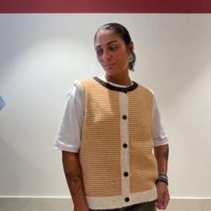 Gilet a righe