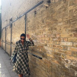 Gonna stampa tartan