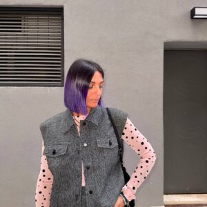 Gilet sale e pepe micro spigato
